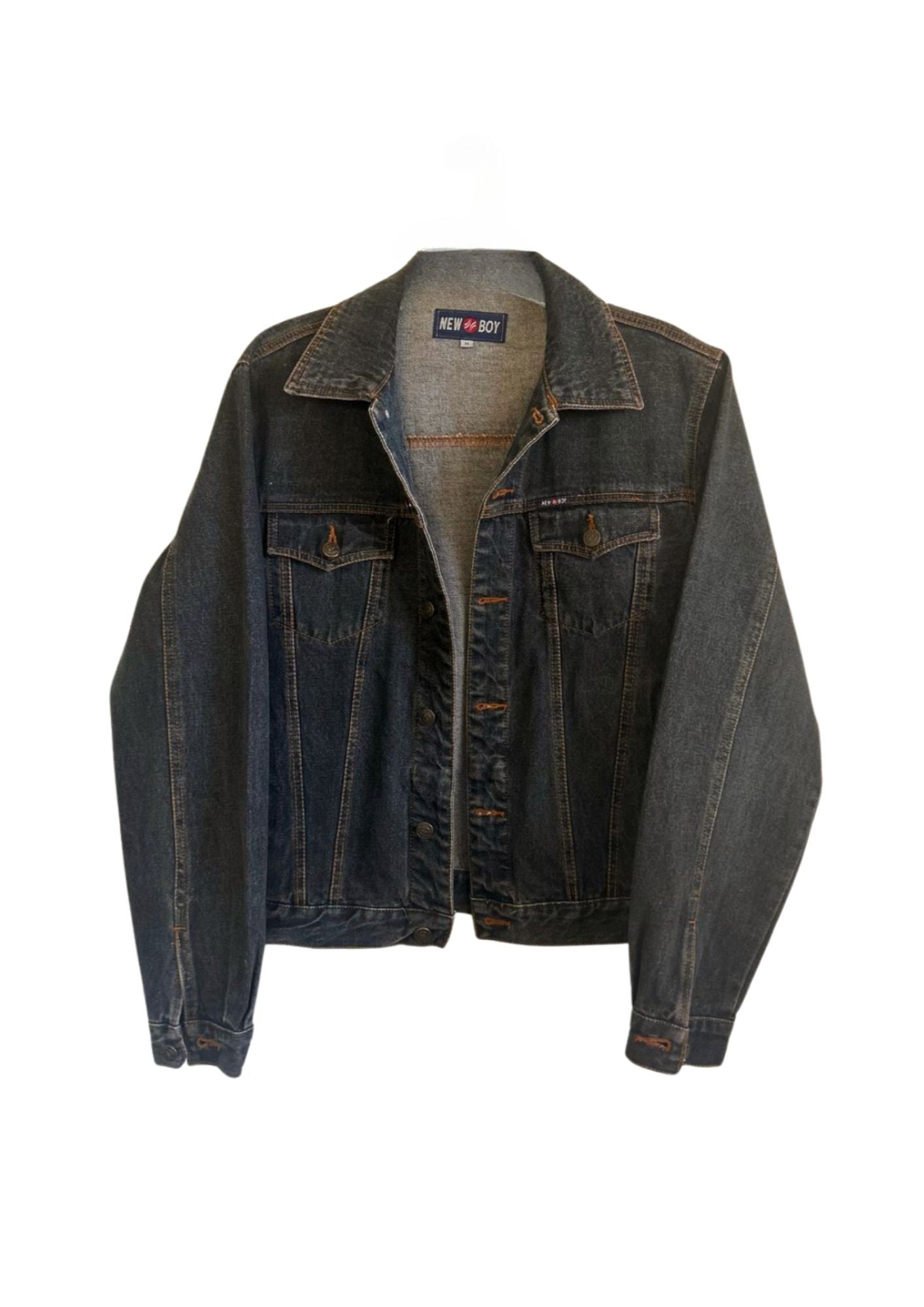 Vintage Black Denim Jacket