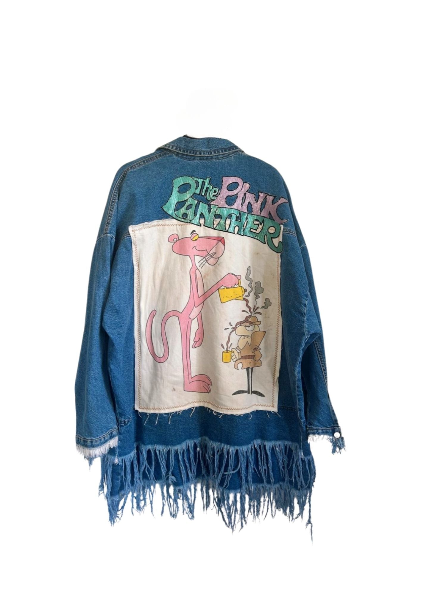 Pink Panther Vintage Denim Jacket